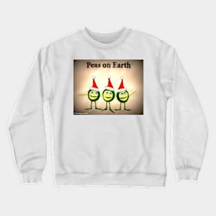 Peas on Earth Crewneck Sweatshirt